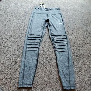 Puma Moto Tight Dark Grey Heather Workout Pants